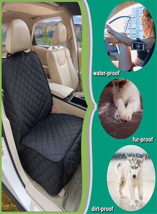 BLESSING PET SUPPLY Dog car seat Cover (Black, Frount Car Seat Cover) - Image 3